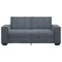 Sofá de 2 plazas de terciopelo gris oscuro 140 cm de , Sofás - Ref: Foro24-4105021, Precio: 219,75 €, Descuento: %