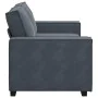 Sofá de 2 plazas de terciopelo gris oscuro 140 cm de , Sofás - Ref: Foro24-4105021, Precio: 219,75 €, Descuento: %