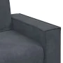 Sofá de 2 plazas de terciopelo gris oscuro 140 cm de , Sofás - Ref: Foro24-4105021, Precio: 219,75 €, Descuento: %