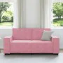 2-seater pink velvet sofa 140 cm by , Sofas - Ref: Foro24-4105023, Price: 235,62 €, Discount: %