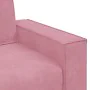 2-seater pink velvet sofa 140 cm by , Sofas - Ref: Foro24-4105023, Price: 235,62 €, Discount: %