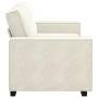 Sofá de 2 plazas terciopelo color crema 140 cm de , Sofás - Ref: Foro24-4105028, Precio: 237,61 €, Descuento: %