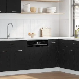 Panel para lavavajillas madera roble negro 60x1,5x67 cm de , Armarios de cocina - Ref: Foro24-863151, Precio: 33,98 €, Descue...