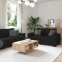 Zweiteiliges Sofaset mit schwarzen Kissen. von , Sofas - Ref: Foro24-3324733, Preis: 466,16 €, Rabatt: %