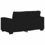 Juego de sofás con cojines 2 piezas tela negro de , Sofás - Ref: Foro24-3324733, Precio: 466,16 €, Descuento: %