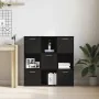 Librería de roble negro 90x28x90 cm Madera de ingeniería de , Librerías y estanterías - Ref: Foro24-862503, Precio: 109,15 €,...