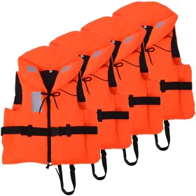 Chalecos de ayuda a la flotación 4 unidades 100 N 40-60 kg de , Chalecos salvavidas - Ref: Foro24-275183, Precio: 168,36 €, D...