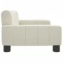 Sofá para niños de cuero sintético crema 70x45x30 cm de , Mobiliario para bebés y niños pequeños - Ref: Foro24-3196275, Preci...