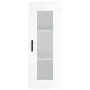 Tall white glossy plywood sideboard 34.5x34x180 cm by , Sideboards - Ref: Foro24-3199371, Price: 103,73 €, Discount: %