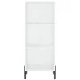 Tall white glossy plywood sideboard 34.5x34x180 cm by , Sideboards - Ref: Foro24-3199371, Price: 103,73 €, Discount: %