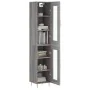 Hoher Schrank aus grauem Sonoma-Sperrholz 34,5x34x180 cm. von , Sideboards - Ref: Foro24-3199423, Preis: 101,43 €, Rabatt: %