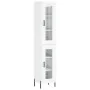 Tall white glossy plywood sideboard 34.5x34x180 cm by , Sideboards - Ref: Foro24-3199435, Price: 116,54 €, Discount: %