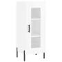 Tall white glossy plywood sideboard 34.5x34x180 cm by , Sideboards - Ref: Foro24-3199435, Price: 116,54 €, Discount: %