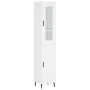 Tall white plywood sideboard 34.5x34x180 cm by , Sideboards - Ref: Foro24-3199185, Price: 110,85 €, Discount: %