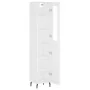 Tall white plywood sideboard 34.5x34x180 cm by , Sideboards - Ref: Foro24-3199185, Price: 110,85 €, Discount: %