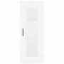 Tall white plywood sideboard 34.5x34x180 cm by , Sideboards - Ref: Foro24-3199185, Price: 110,85 €, Discount: %