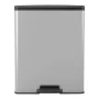 Curver Papelera de pedal doble Deco plateado 26L+26L de , Contenedores de reciclaje - Ref: Foro24-442067, Precio: 88,79 €, De...
