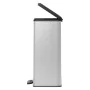 Curver Papelera de pedal doble Deco plateado 26L+26L de , Contenedores de reciclaje - Ref: Foro24-442067, Precio: 88,79 €, De...