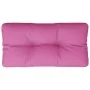 Cojín para palés tela rosa 80x40x12 cm de , Cojines para sillas y sofás - Ref: Foro24-360621, Precio: 28,81 €, Descuento: %