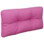 Cojín para palés tela rosa 80x40x12 cm de , Cojines para sillas y sofás - Ref: Foro24-360621, Precio: 28,81 €, Descuento: %