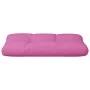 Cojín para palés tela rosa 80x40x12 cm de , Cojines para sillas y sofás - Ref: Foro24-360621, Precio: 28,81 €, Descuento: %