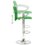 Taburetes de cocina 2 unidades cuero artificial verde de , Taburetes de cocina - Ref: Foro24-324709, Precio: 151,81 €, Descue...