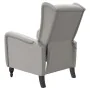 Sillón de masaje reclinable de tela gris claro de , Sillones de masaje eléctricos - Ref: Foro24-329352, Precio: 238,68 €, Des...