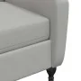 Sillón de masaje reclinable de tela gris claro de , Sillones de masaje eléctricos - Ref: Foro24-329352, Precio: 238,68 €, Des...