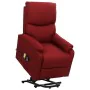 Sillón de masaje elevable tela rojo tinto de , Sillones de masaje eléctricos - Ref: Foro24-329752, Precio: 384,33 €, Descuent...