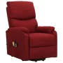 Sillón de masaje elevable tela rojo tinto de , Sillones de masaje eléctricos - Ref: Foro24-329752, Precio: 384,33 €, Descuent...