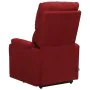 Sillón de masaje elevable tela rojo tinto de , Sillones de masaje eléctricos - Ref: Foro24-329752, Precio: 384,33 €, Descuent...