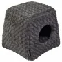 Jack and Vanilla Cueva para mascotas Softy S roseta gris 40x40x39 cm de , Camas para gatos - Ref: Foro24-444141, Precio: 45,8...