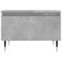 Mesa de centro madera de ingeniería gris hormigón 50x46x35 cm de , Mesas de centro - Ref: Foro24-830852, Precio: 45,19 €, Des...