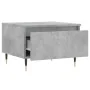 Mesa de centro madera de ingeniería gris hormigón 50x46x35 cm de , Mesas de centro - Ref: Foro24-830852, Precio: 45,19 €, Des...