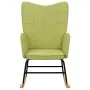 Silla mecedora de tela verde de , Mecedoras - Ref: Foro24-328012, Precio: 127,76 €, Descuento: %