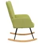 Silla mecedora de tela verde de , Mecedoras - Ref: Foro24-328012, Precio: 127,76 €, Descuento: %