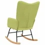 Silla mecedora de tela verde de , Mecedoras - Ref: Foro24-328012, Precio: 127,76 €, Descuento: %