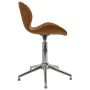 Drehbarer Esszimmerstuhl aus braunem Samt von , Essstühle - Ref: Foro24-334960, Preis: 89,09 €, Rabatt: %