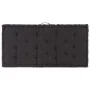 Cojín para palés algodón negro 120x80x10 cm de , Cojines para sillas y sofás - Ref: Foro24-48674, Precio: 58,72 €, Descuento: %
