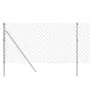 Cerca de alambre plateado 1x10 m de , Paneles de vallas - Ref: Foro24-154001, Precio: 62,73 €, Descuento: %