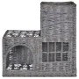 Casa/cama/rascador/castillo para mascotas de sauce con cojín de , Camas para gatos - Ref: Foro24-170226, Precio: 109,84 €, De...