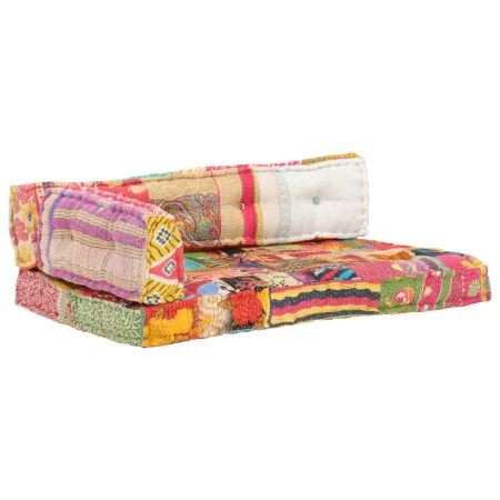Cojín para sofá de palés tela multicolor patchwork de , Cojines para sillas y sofás - Ref: Foro24-287722, Precio: 156,48 €, D...
