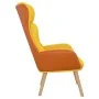 Sillón de relax de tela y PVC amarillo mostaza de , Sillones - Ref: Foro24-341308, Precio: 101,49 €, Descuento: %