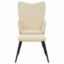 Relax armchair with cream-colored fabric footrest by , Armchairs - Ref: Foro24-327954, Price: 118,93 €, Discount: %