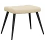 Relax armchair with cream-colored fabric footrest by , Armchairs - Ref: Foro24-327954, Price: 118,93 €, Discount: %