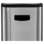EKO Cubo de pedal Ecoslim 2x20 L plateado mate de , Contenedores de residuos - Ref: Foro24-440022, Precio: 157,86 €, Descuent...