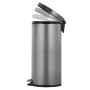 EKO Cubo de basura de pedal Serene 30 L platino de , Contenedores de residuos - Ref: Foro24-440041, Precio: 64,02 €, Descuent...
