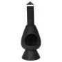 ProGarden Chimenea con tubo Ambient negro 110 cm de , Chimeneas - Ref: Foro24-442169, Precio: 108,92 €, Descuento: %