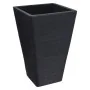ProGarden Maceta estriada cuadrada gris antracita 55 cm de , Maceteros y jardineras - Ref: Foro24-443191, Precio: 47,96 €, De...
