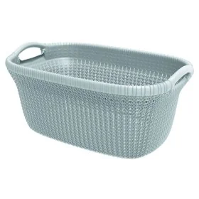 Curver Cesto para la ropa sucia Knit azul claro 40 L de , Cestas para ropa - Ref: Foro24-443840, Precio: 35,24 €, Descuento: %